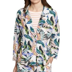 NEW Sanctuary Aurora Tropical Printed Blazer S